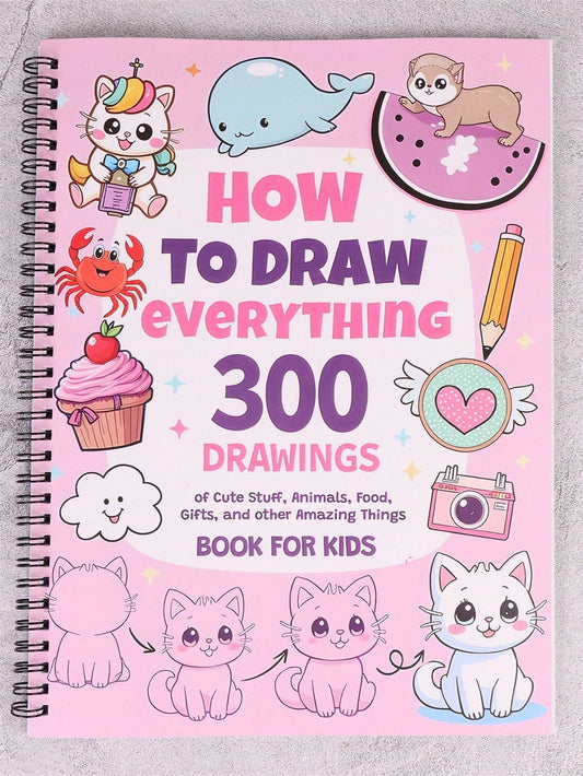 The Global Artist's Sketchbook: 300 Irresistibly Cute Drawings- Christmas Magic, School Essentials & Worldwide Wonders