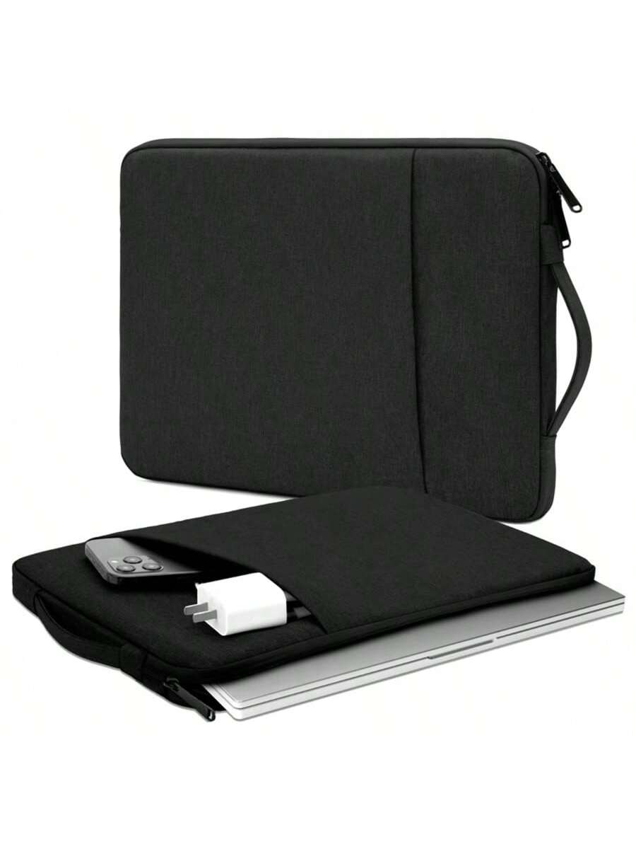 Thin Velvet Laptop Sleeve Bag, Laptop Inner Liner Pouch, Business Briefcase Tablet Protective Case Laptop Bag Laptop Case Laptop Cover For Travel Waterproof Portable For Men Laptop Bags