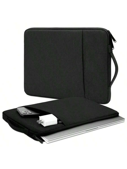 Thin Velvet Laptop Sleeve Bag, Laptop Inner Liner Pouch, Business Briefcase Tablet Protective Case Laptop Bag Laptop Case Laptop Cover For Travel Waterproof Portable For Men Laptop Bags