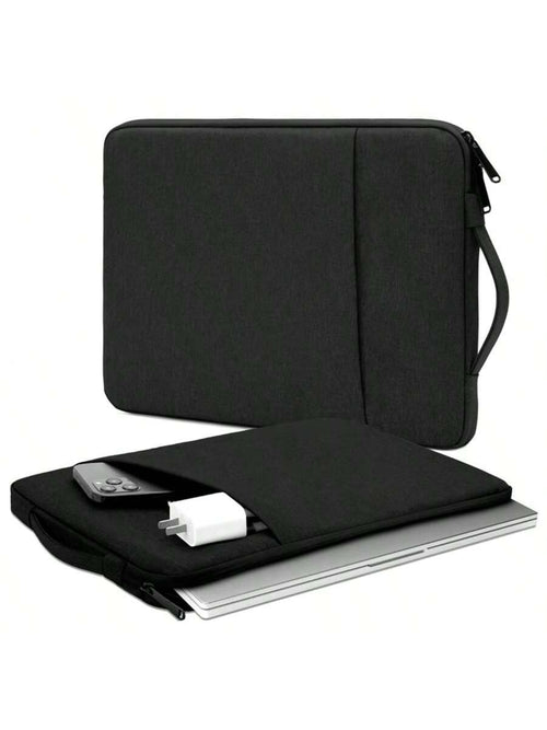 Thin Velvet Laptop Sleeve Bag, Laptop Inner Liner Pouch, Business Briefcase Tablet Protective Case Laptop Bag Laptop Case Laptop Cover For Travel Waterproof Portable For Men Laptop Bags