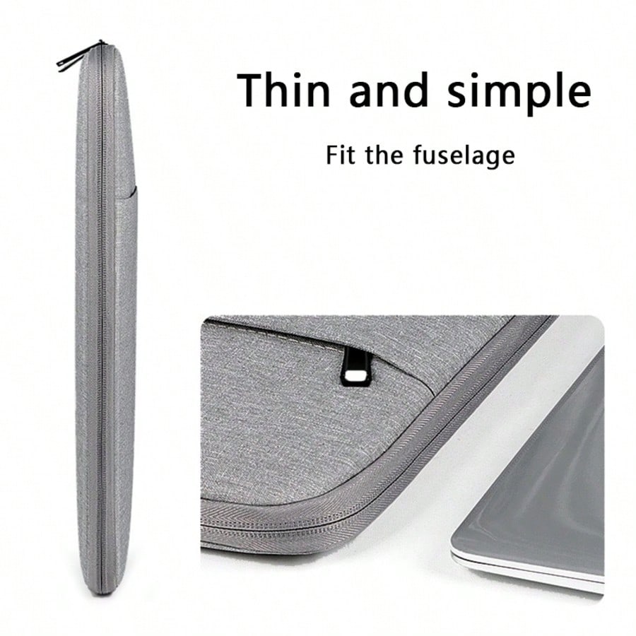 Thin Velvet Laptop Sleeve Bag, Laptop Inner Liner Pouch, Business Briefcase Tablet Protective Case Laptop Bag Laptop Case Laptop Cover For Travel Waterproof Portable For Men Laptop Bags