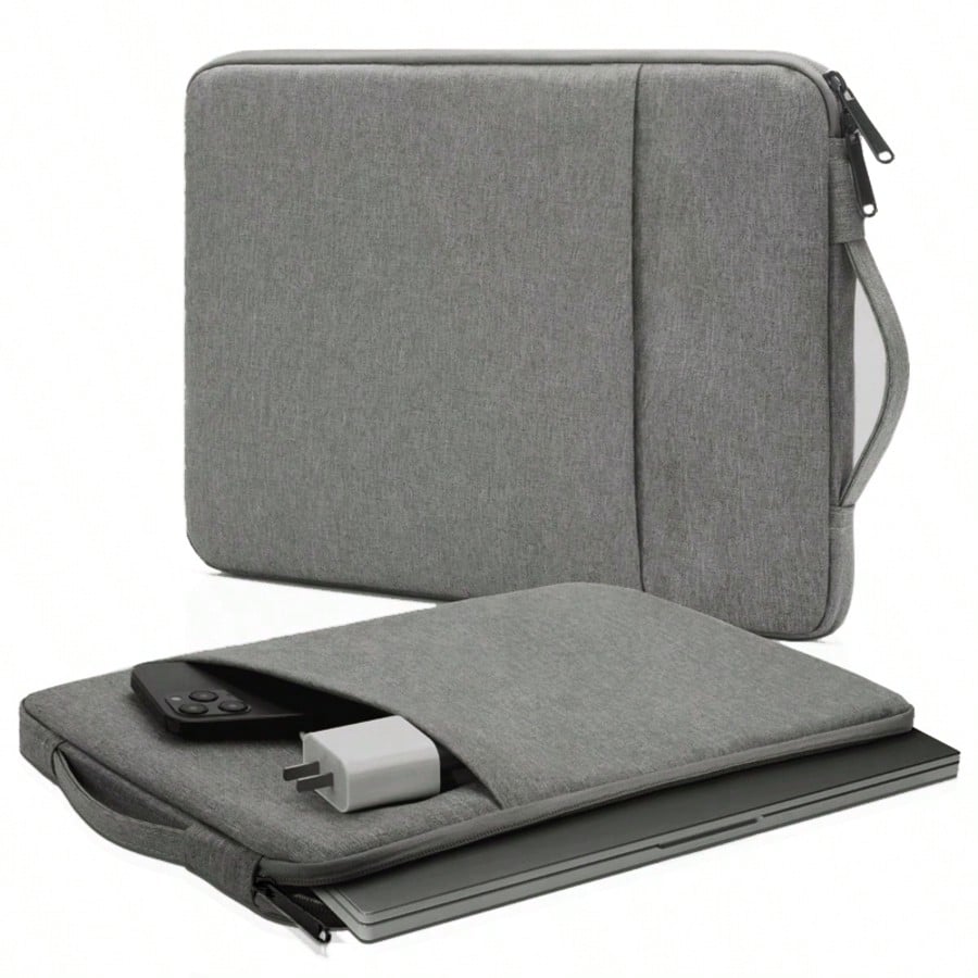 Thin Velvet Laptop Sleeve Bag, Laptop Inner Liner Pouch, Business Briefcase Tablet Protective Case Laptop Bag Laptop Case Laptop Cover For Travel Waterproof Portable For Men Laptop Bags