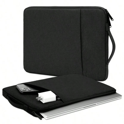 Thin Velvet Laptop Sleeve Bag, Laptop Inner Liner Pouch, Business Briefcase Tablet Protective Case Laptop Bag Laptop Case Laptop Cover For Travel Waterproof Portable For Men Laptop Bags