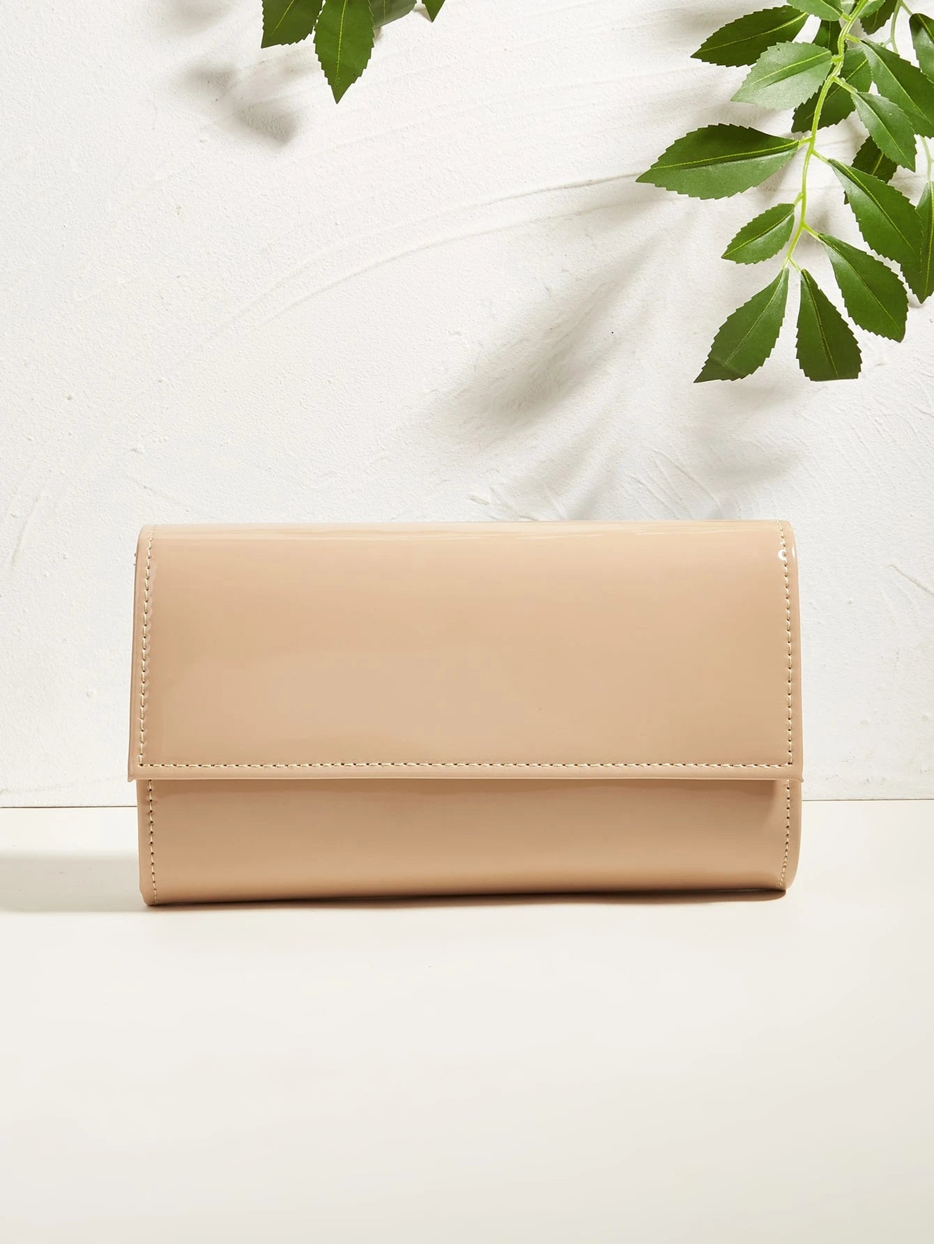 This Fashionable, Elegant, Understated, And Luxurious Solid Color Mirror PU Leather Clutch Is Lightweight And Portable, Making It An Ideal Choice For Teenagers, Women, College Students, Young Professi
