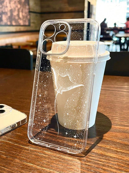 Transparent Painted Shockproof Phone Case, Compatible With IPhone 14, 14 Pro, 14 Pro Max, 3D 13, 13 Pro, 13 Pro Max, Cartoon 11, 11 Pro Max, Painted 12, 12 Pro, 12 Pro Max, Shockproof XR, Cartoon 7, 8