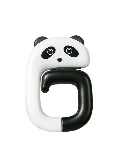 Travel Portable Plastic Bag Cute Animal Hook, Hanging Decor Table Bag Hook, Wall-Mounted Bracket, Handbag Hook