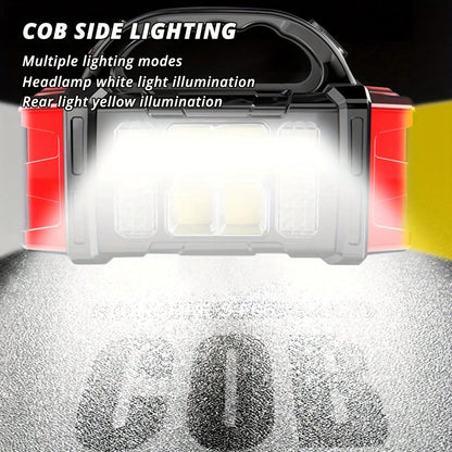 Ultra-Bright LED Flashlight With Rechargeable Battery- Perfect For Camping, Emergency, And Outdoor Adventures!