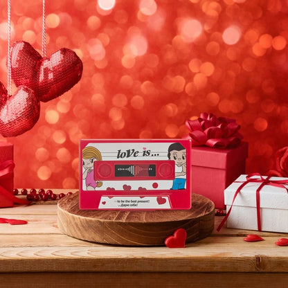 Unique Voice Cassettes Tape Elegant Sound Greeting Card Recordable Surprise Present For Birthdays Anniversaries