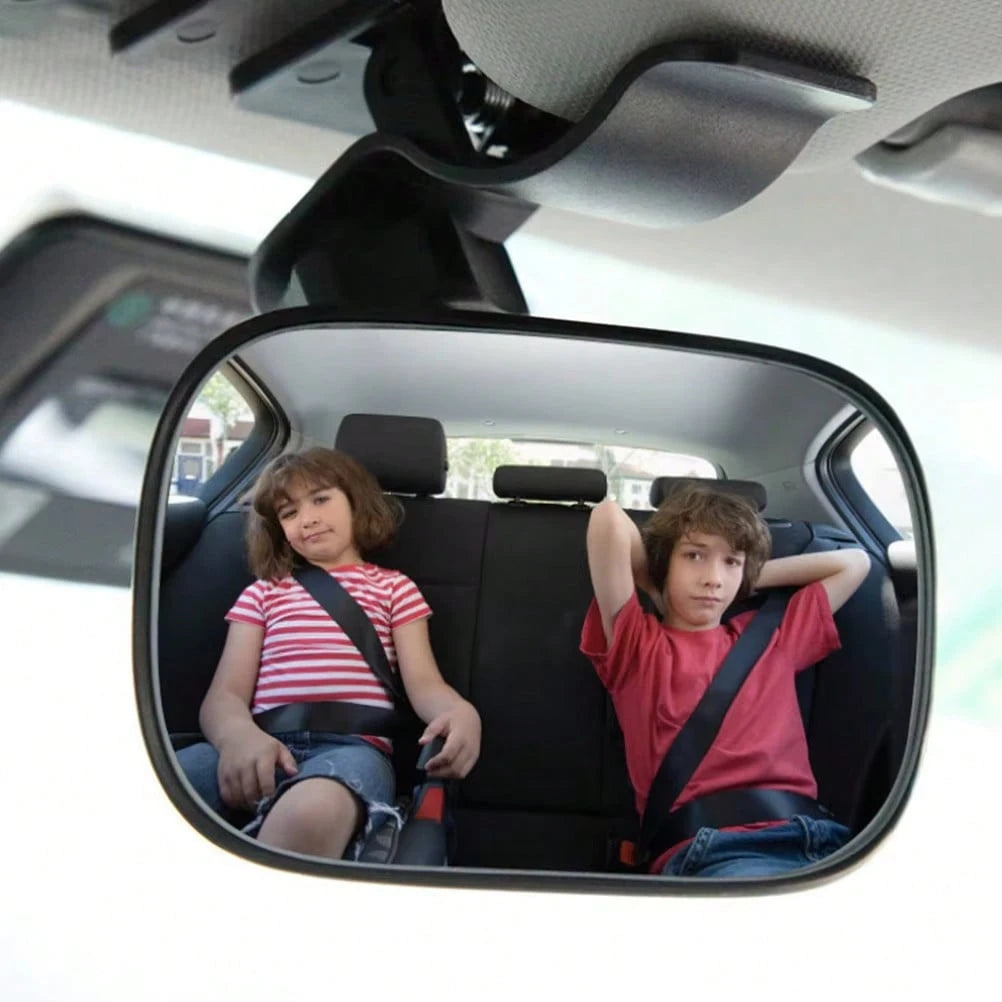 Universal Car Interior Rearview Mirror Baby Mirror Wide Angle Convex Mirror Clip-On Rearview Mirror, Convenient For Observing Rear Passengers