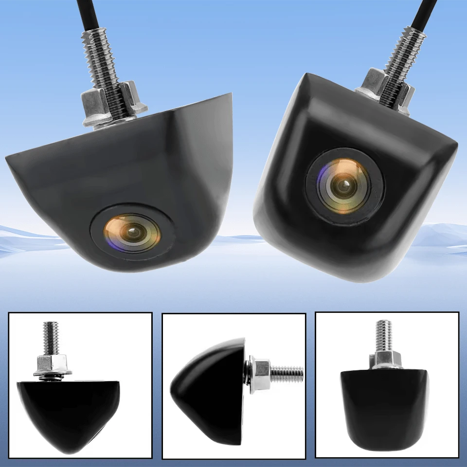 Universal Car Rear View Backup Camera IP68 Waterproof Night Vision High Definition Clear Image Wide Angle Suitable For Most Car Models