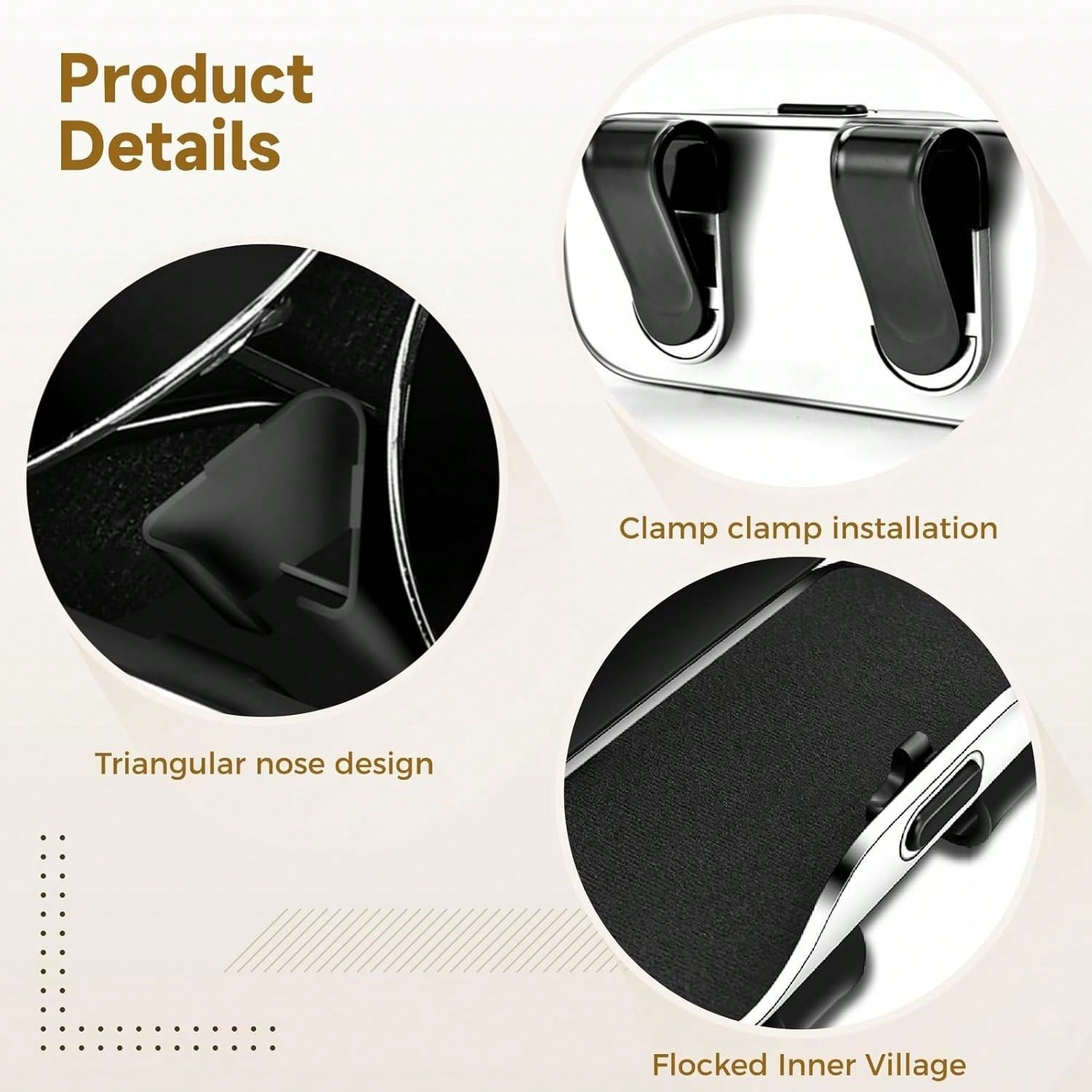 Universal Car Visor & Dashboard Fashion Glasses Holder – One-Handed Quick Access, Scratch-Resistant & Shockproof Case, Heat/Cold Resistant, Easy Install, Great Gift For Drivers, Fathers & Friends, Per