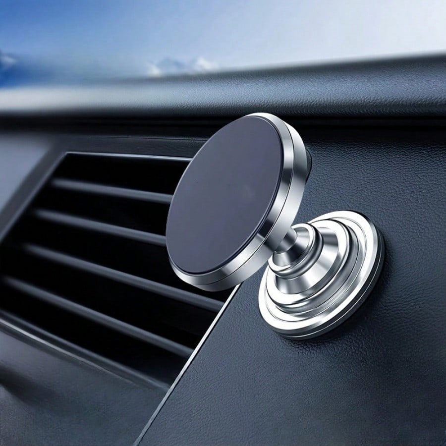 Universal Magnetic Phone Holder 360° Rotating Stand, Equipped With Thick Adhesive Pad And Magnetic Plate, Can Be Firmly Fixed To Any Flat Surface.