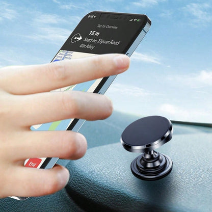 Universal Magnetic Phone Holder 360° Rotating Stand, Equipped With Thick Adhesive Pad And Magnetic Plate, Can Be Firmly Fixed To Any Flat Surface.
