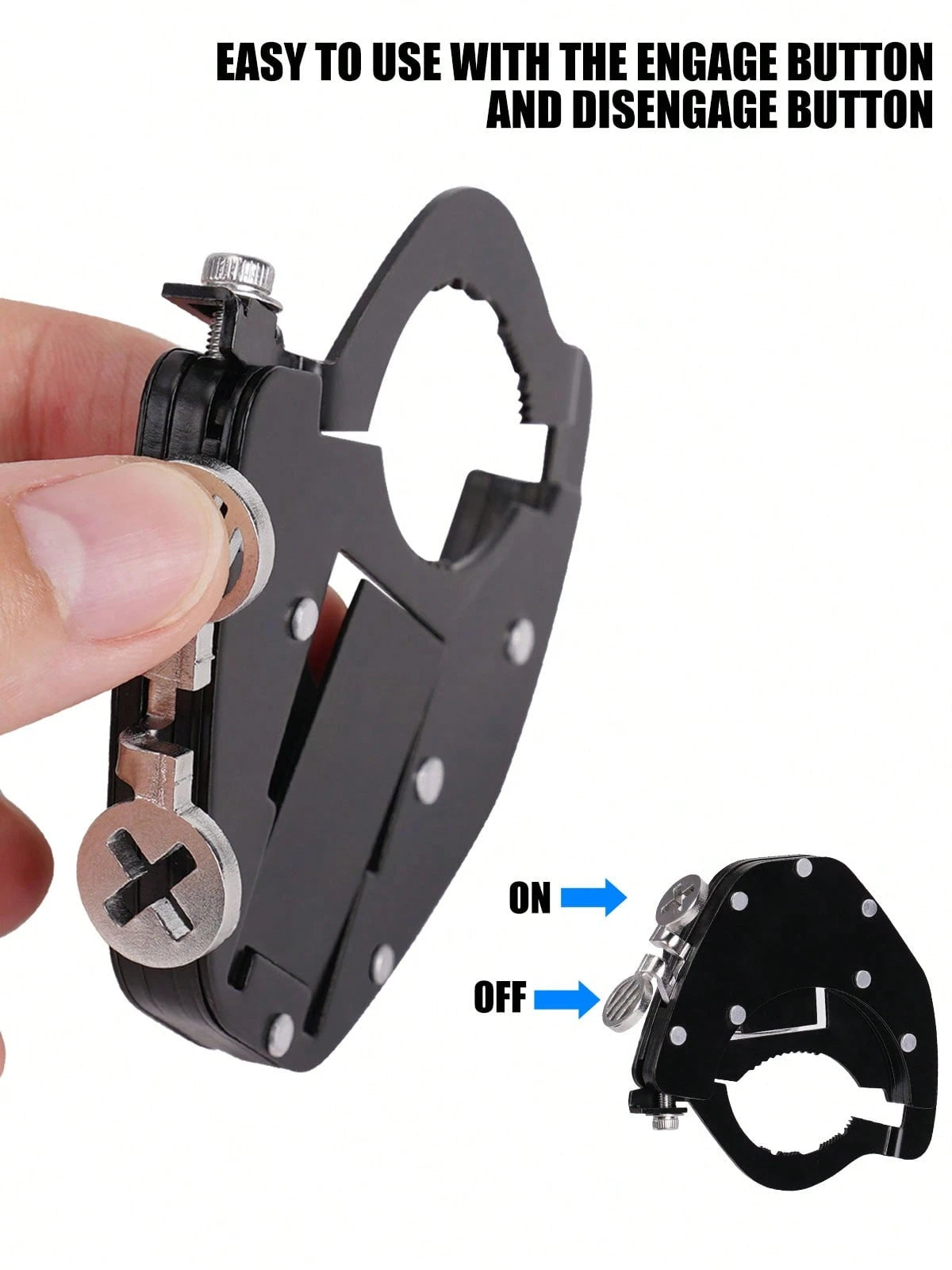 Universal Motorcycle Cruise Control Throttle Lock Assist Bottom Assist Kit