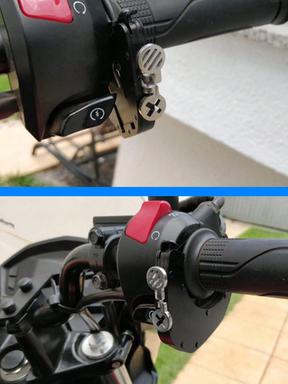 Universal Motorcycle Cruise Control Throttle Lock Assist Bottom Assist Kit