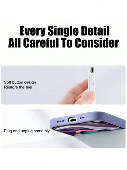 Upgrade 2IN1 Suction Cup Bracket Phone Case Compatible With IPhone 16 15 11 12 13 14 17 Pro Max Plus 17 AIR Cases Shockproof Back Cover Accessories