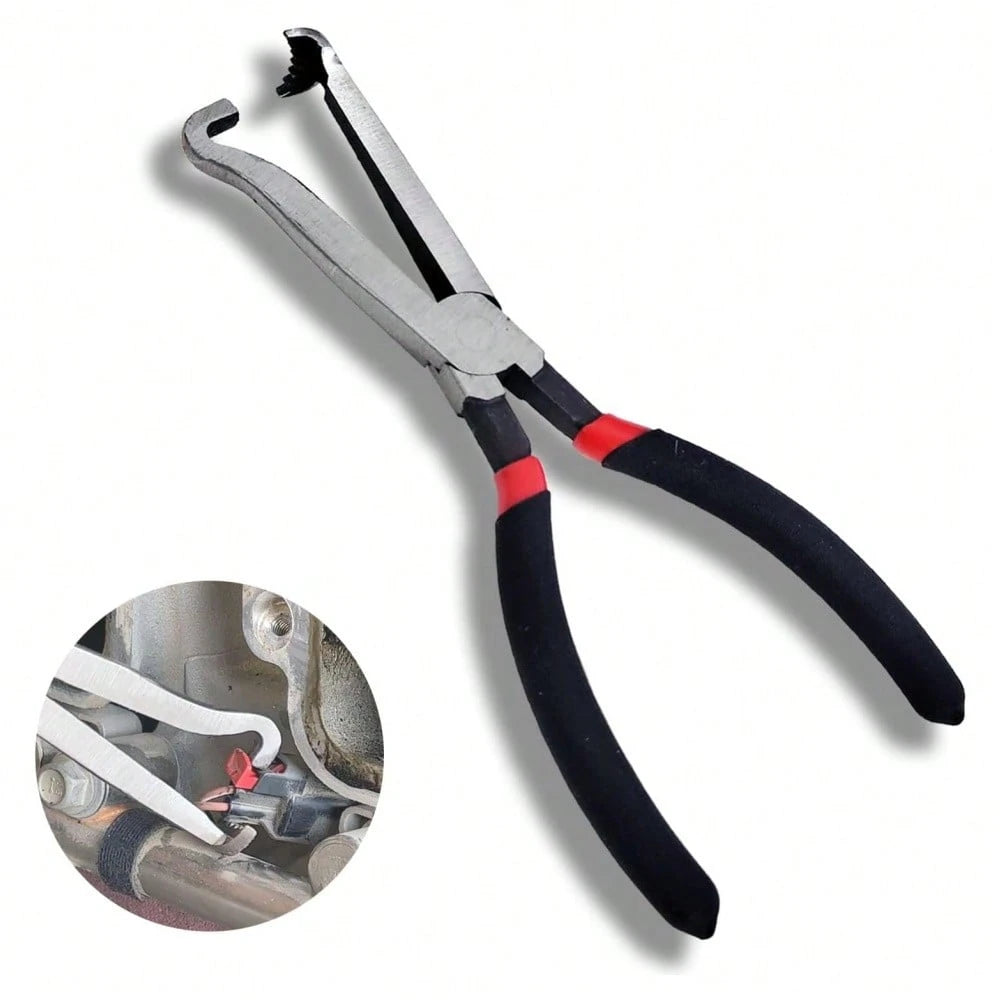 Upgraded 37960 Electrical Disconnect Pliers, 8in Automotive Tools Electrical Connector Pliers, Automotive Electrical Plug Connector Disconnect Tools For Push Tab Style Plugs