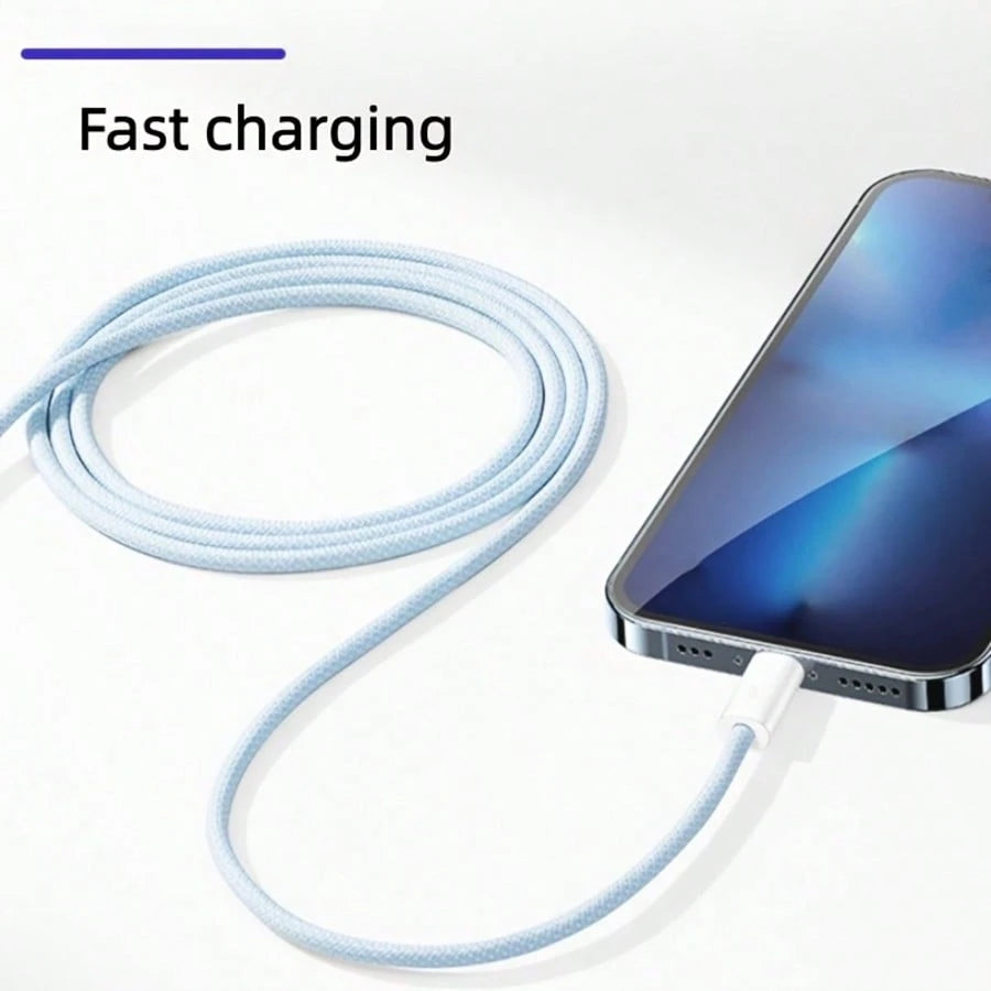 USB-C To Lightning Fast Charging Cable| Compatible With IPhone 14/13/12/11 Pro Max/XR/XS/X/8/7/6 Plus/SE, Type-C Car Charger CarPlay Data Cable, Compatible With Apple Data Cable, Supports PD Fast Cha