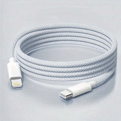 USB-C To Lightning Fast Charging Cable| Compatible With IPhone 14/13/12/11 Pro Max/XR/XS/X/8/7/6 Plus/SE, Type-C Car Charger CarPlay Data Cable, Compatible With Apple Data Cable, Supports PD Fast Cha