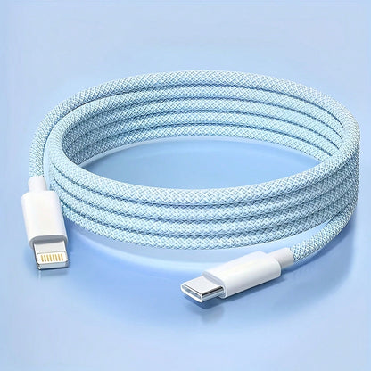 USB-C To Lightning Fast Charging Cable| Compatible With IPhone 14/13/12/11 Pro Max/XR/XS/X/8/7/6 Plus/SE, Type-C Car Charger CarPlay Data Cable, Compatible With Apple Data Cable, Supports PD Fast Cha