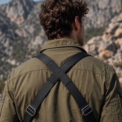 Vest Bag Tactical Chest Bag New Men's Retro Backpack Armpit Bag Multifunctional Single Shoulder Bag Outdoor Sports Men's Bag
