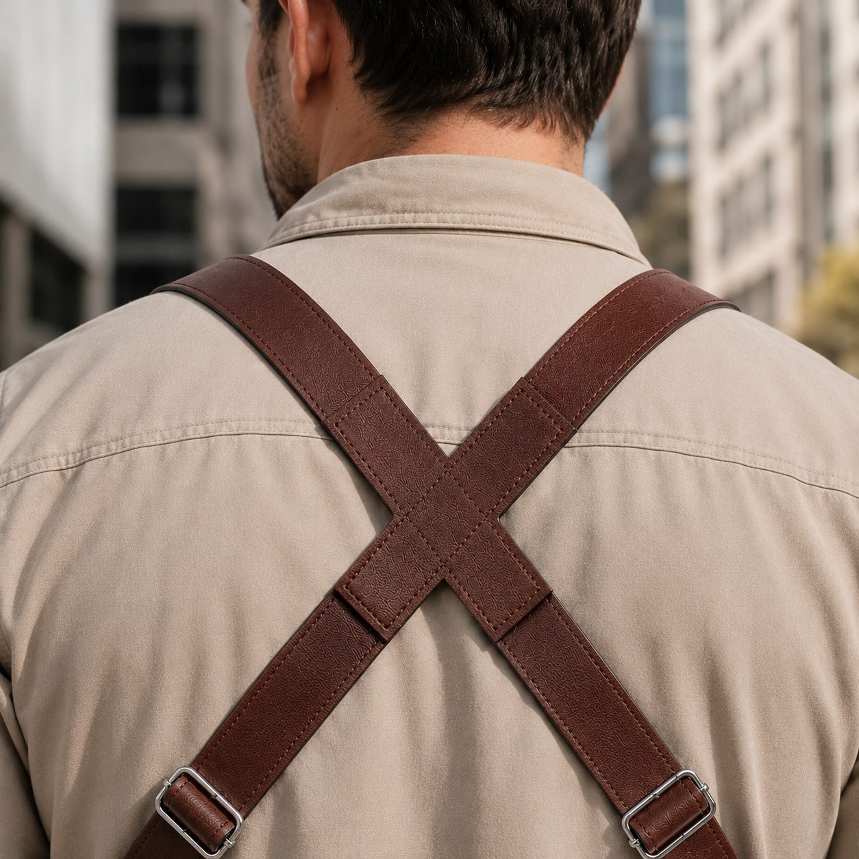 Vest Bag Tactical Chest Bag New Men's Retro Backpack Armpit Bag Multifunctional Single Shoulder Bag Outdoor Sports Men's Bag