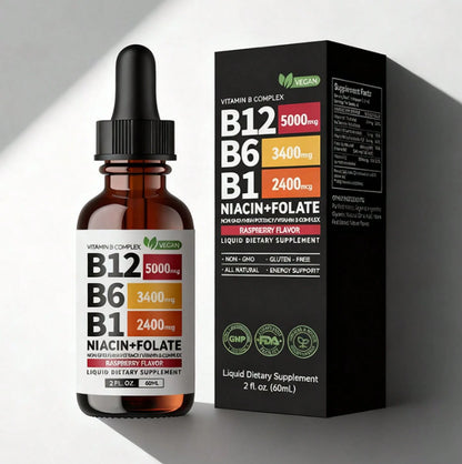 Vitamin B12 And B6 Liquid Drops, Vitamin B12 Sublingual Vitamin B Complex B 12
