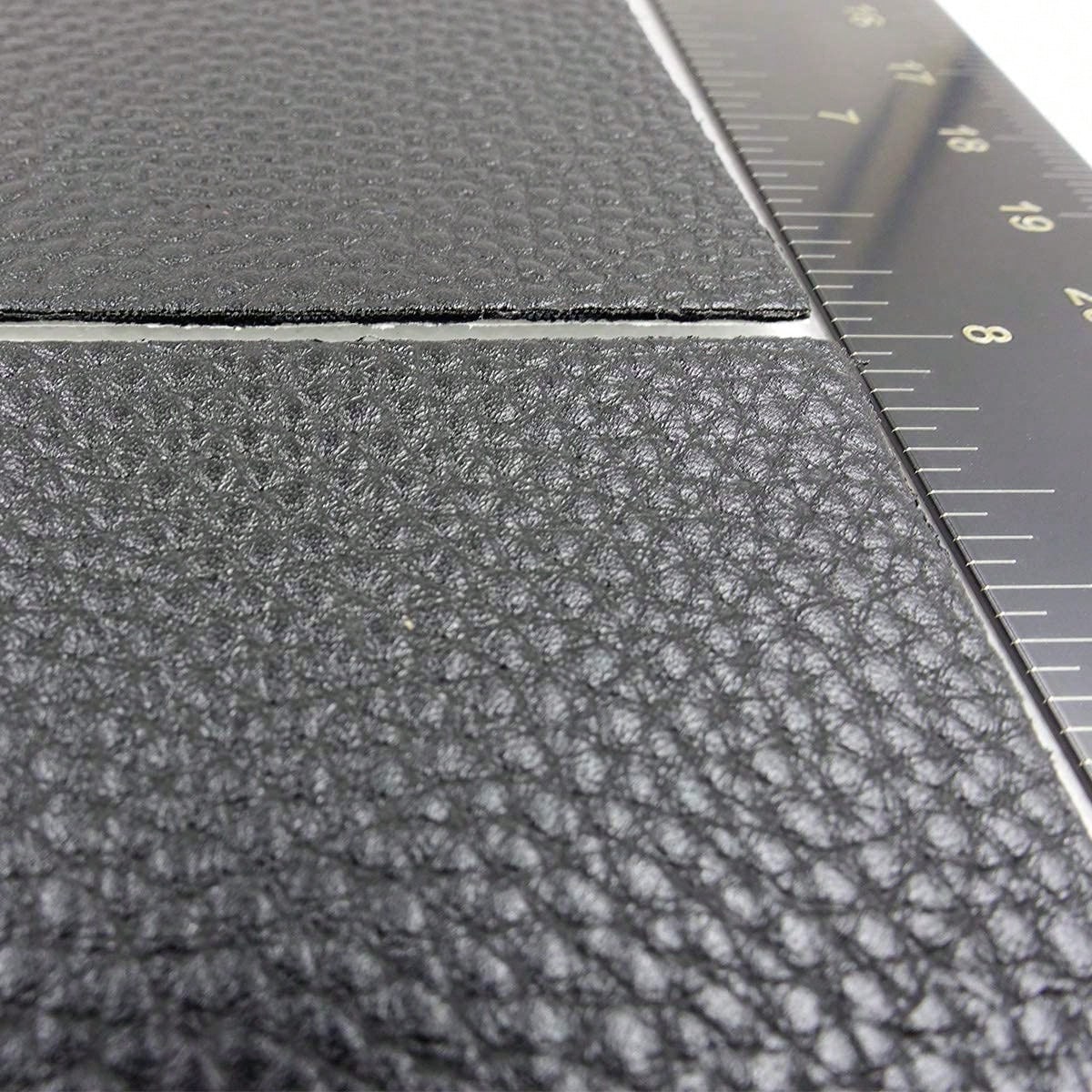 Vowcarol Leather Repair Kits For Couches And Cars, Leather Repair Patches Super-Thin Vinyl Repair Kit 2 PCS Black