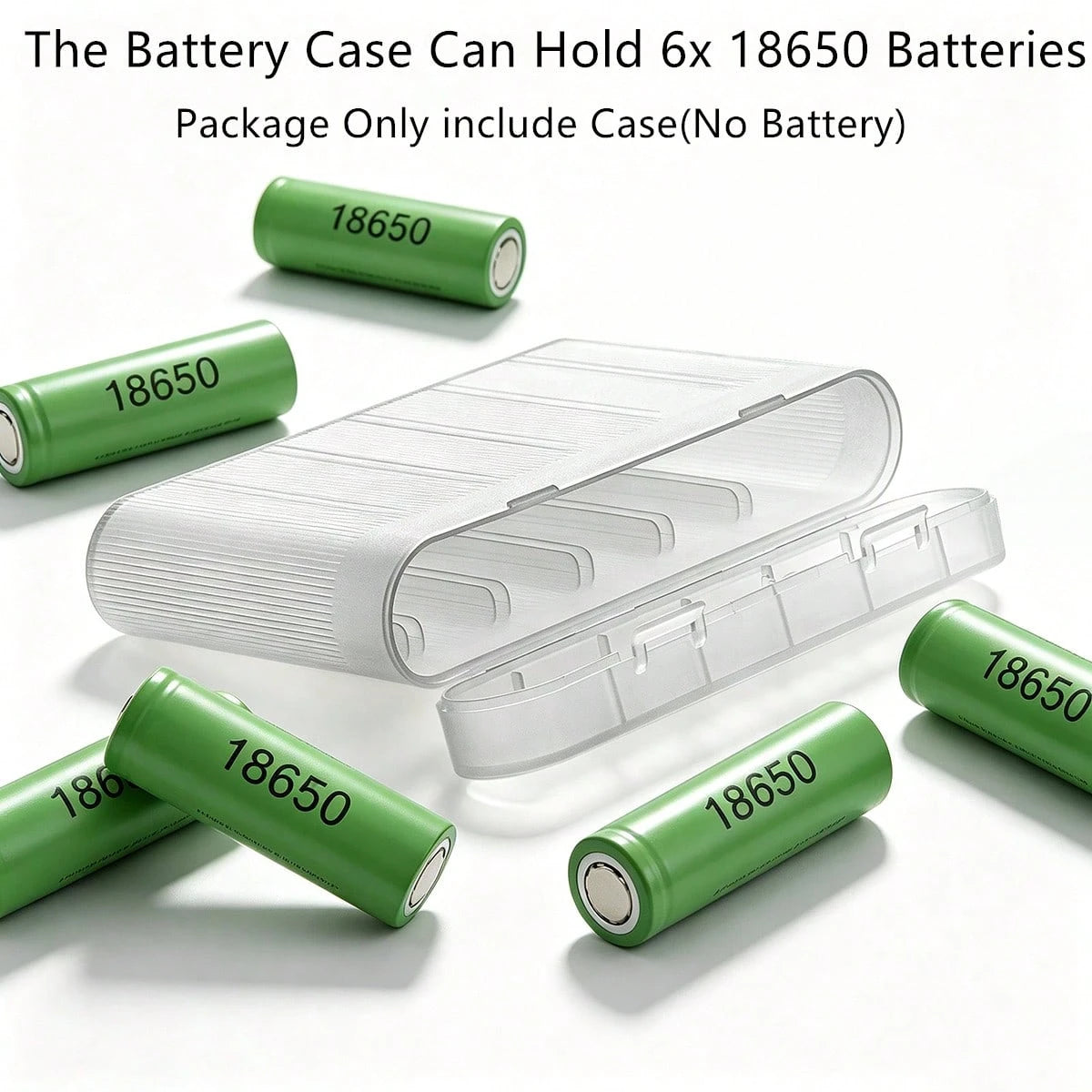Waterproof 18650 Battery Case, 18650 Battery Storage Box, 18650 Battery Carrying Case, 18650 Battery Portable Storage Box, ABS Material, More Durable And Sturdy