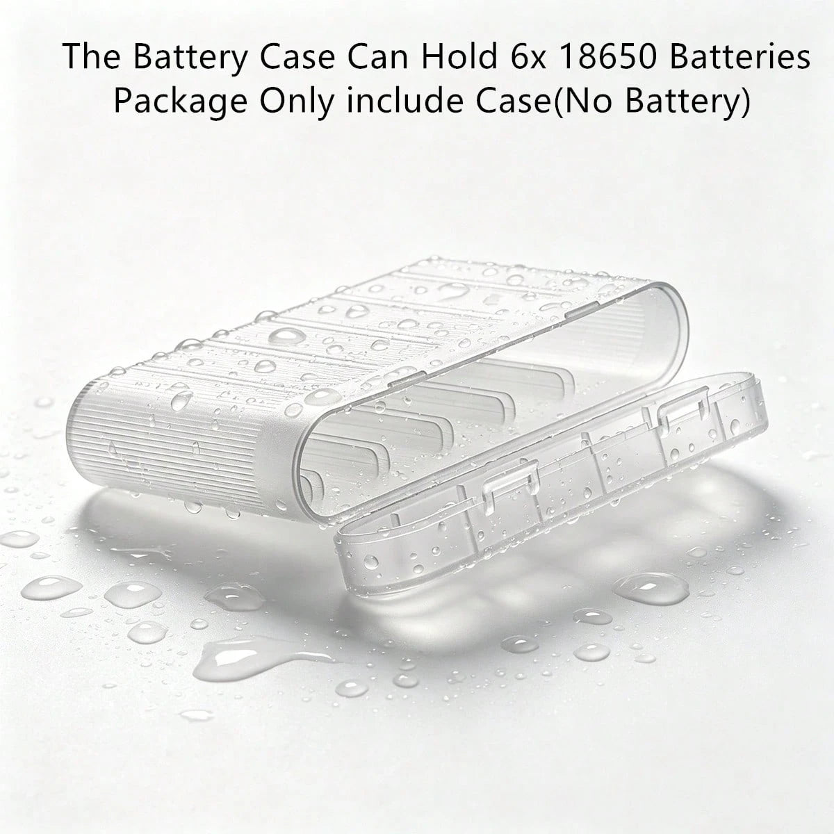 Waterproof 18650 Battery Case, 18650 Battery Storage Box, 18650 Battery Carrying Case, 18650 Battery Portable Storage Box, ABS Material, More Durable And Sturdy