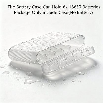 Waterproof 18650 Battery Case, 18650 Battery Storage Box, 18650 Battery Carrying Case, 18650 Battery Portable Storage Box, ABS Material, More Durable And Sturdy