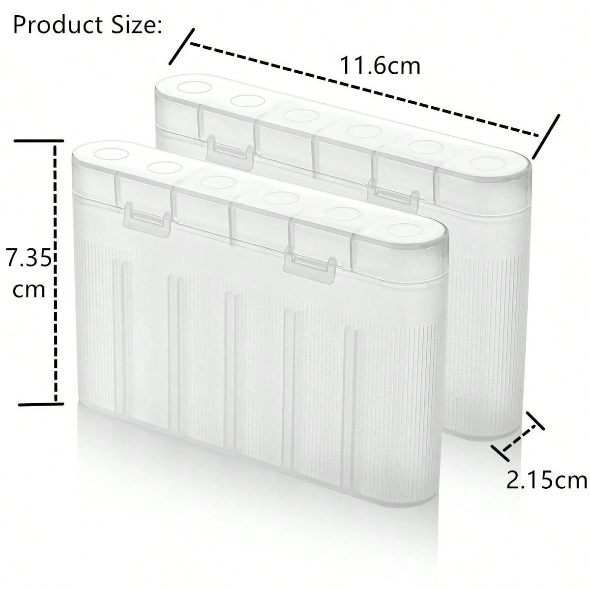 Waterproof 18650 Battery Case, 18650 Battery Storage Box, 18650 Battery Carrying Case, 18650 Battery Portable Storage Box, ABS Material, More Durable And Sturdy