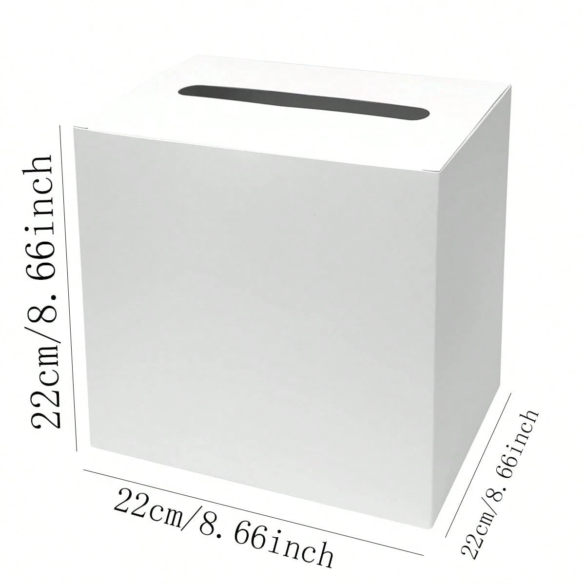 White Card Box/White Foil, Black Box/Black Foil Wedding Gift Mailbox Cardboard Holder, For Wedding Reception, Bridal Shower, Anniversary, Birthday Party, Graduation Table Centerpiece Decor, Large Enve