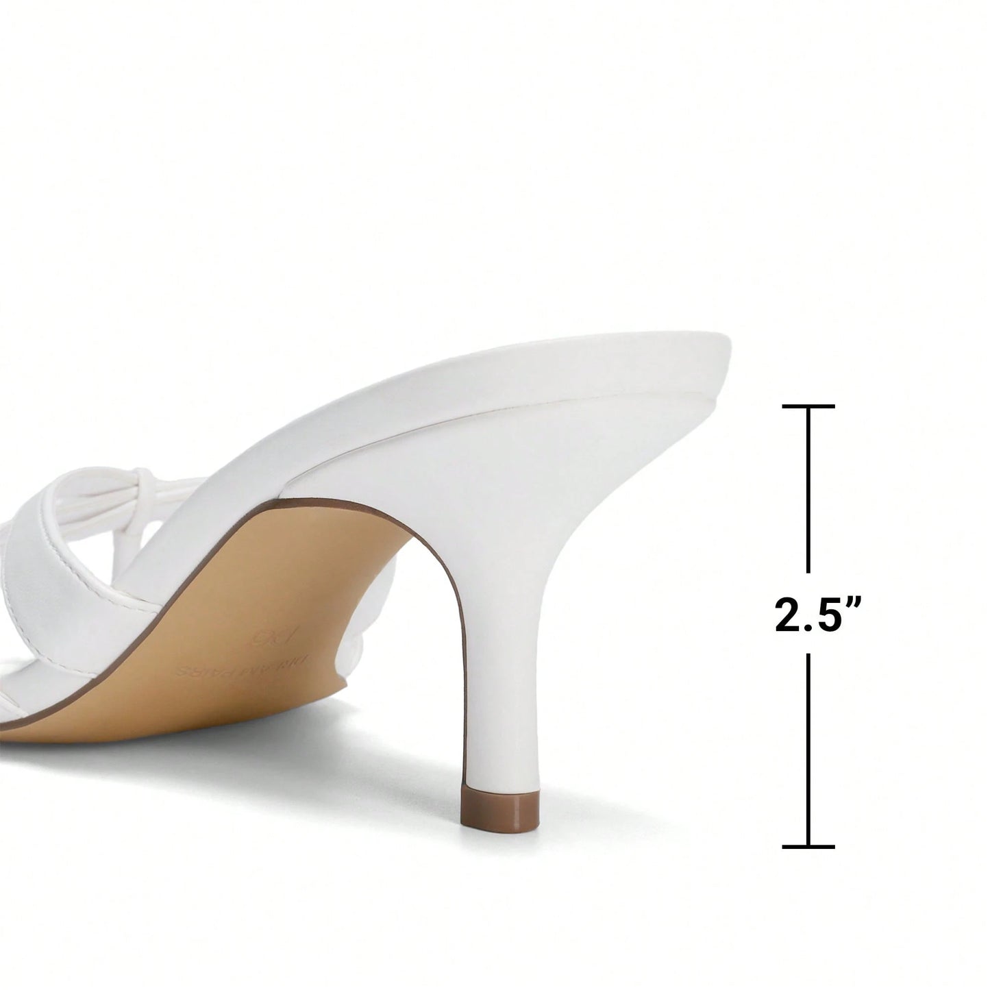 Women Crisscross Strap Kitten Heeled Sandals Fashionable Casual Slip-On High Heel Mules Comfortable Party Wedding Dress Shoes