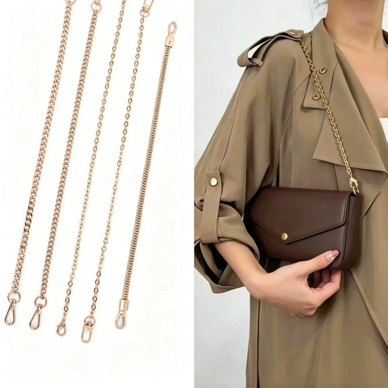 Women's Bag Accessories Metal Chain Shoulder Strap, Handbag One Shoulder Crossbody Bag Chain, Bag Chain, Purse Chain