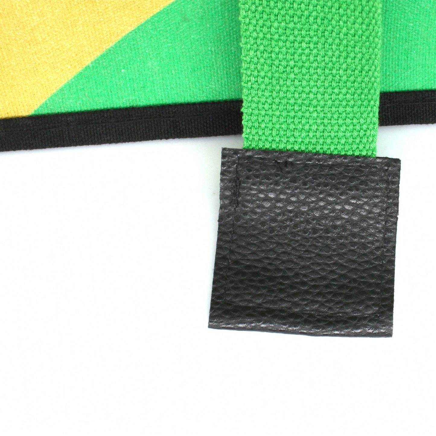 Women's Canvas Tote Bag Ribbon Beach Bag Jamaican Reggae Party Bag