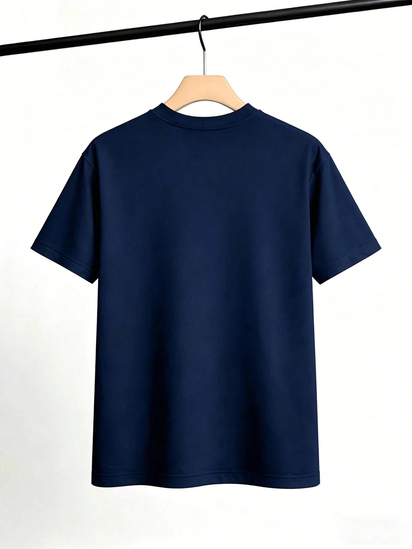 Women's Casual Style T-Shirt With Floral And Letter Print, Soft Fabric, Loose Fit, Round Neck, Short Sleeves, Suitable Combinable-Summer Vacation Te