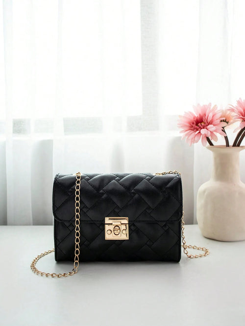 Women's Casual Versatile Mini Rhombus Chain Shoulder Bag