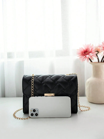 Women's Casual Versatile Mini Rhombus Chain Shoulder Bag