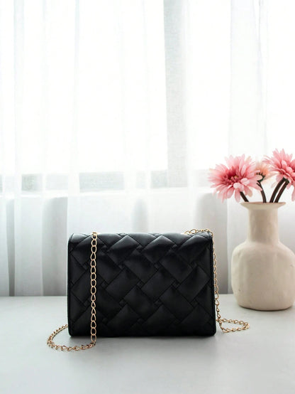 Women's Casual Versatile Mini Rhombus Chain Shoulder Bag