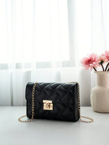 Women's Casual Versatile Mini Rhombus Chain Shoulder Bag