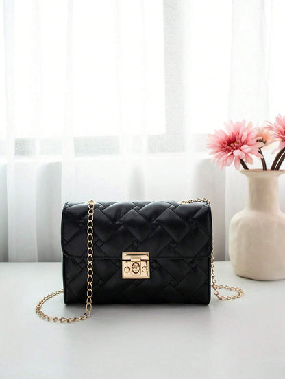 Women's Casual Versatile Mini Rhombus Chain Shoulder Bag