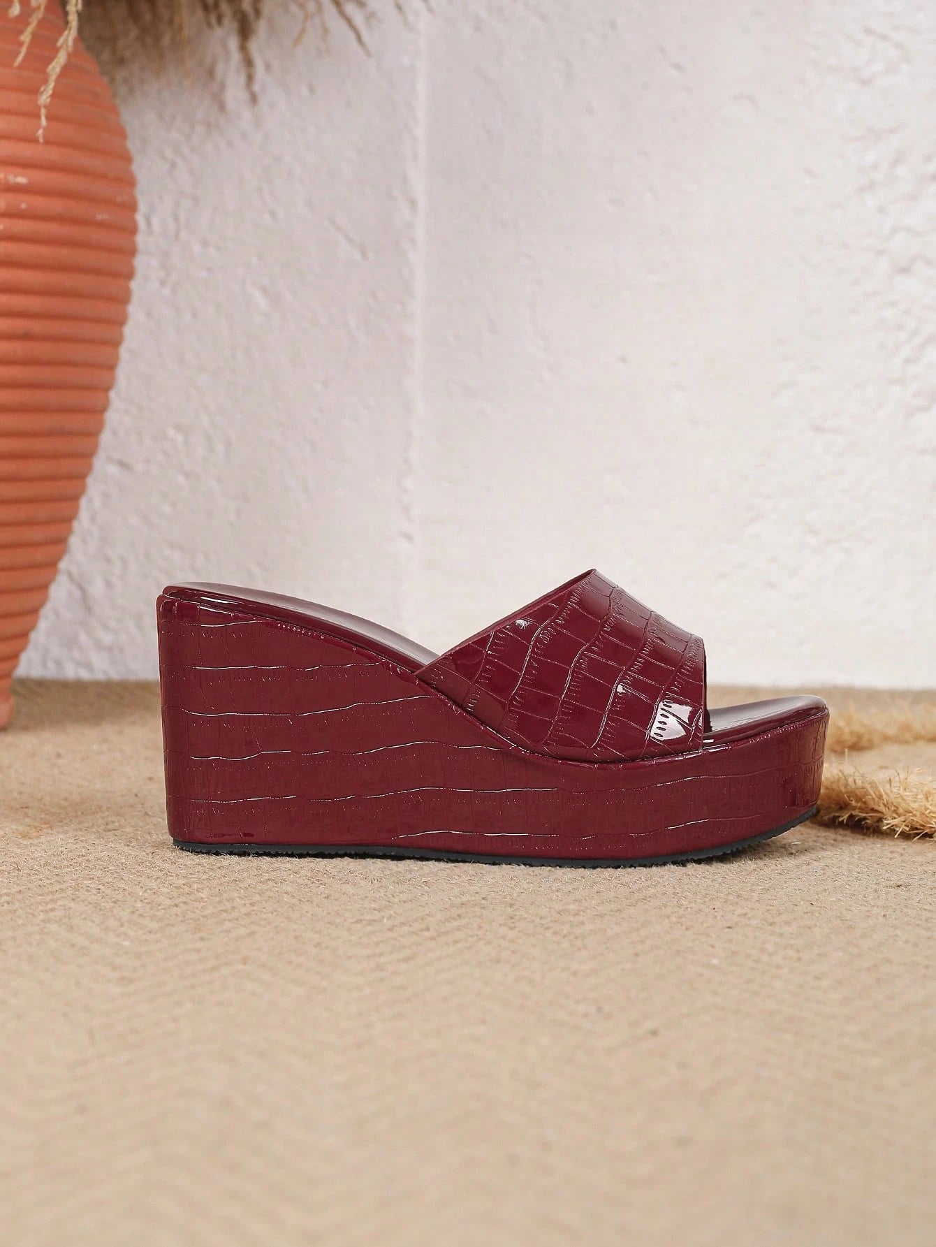 Women's Platform Wedge Sandals, Fashionable & Comfortable Casual Slippers For Spring/Summer, Music Festivals And Other Events, Holiday Essential