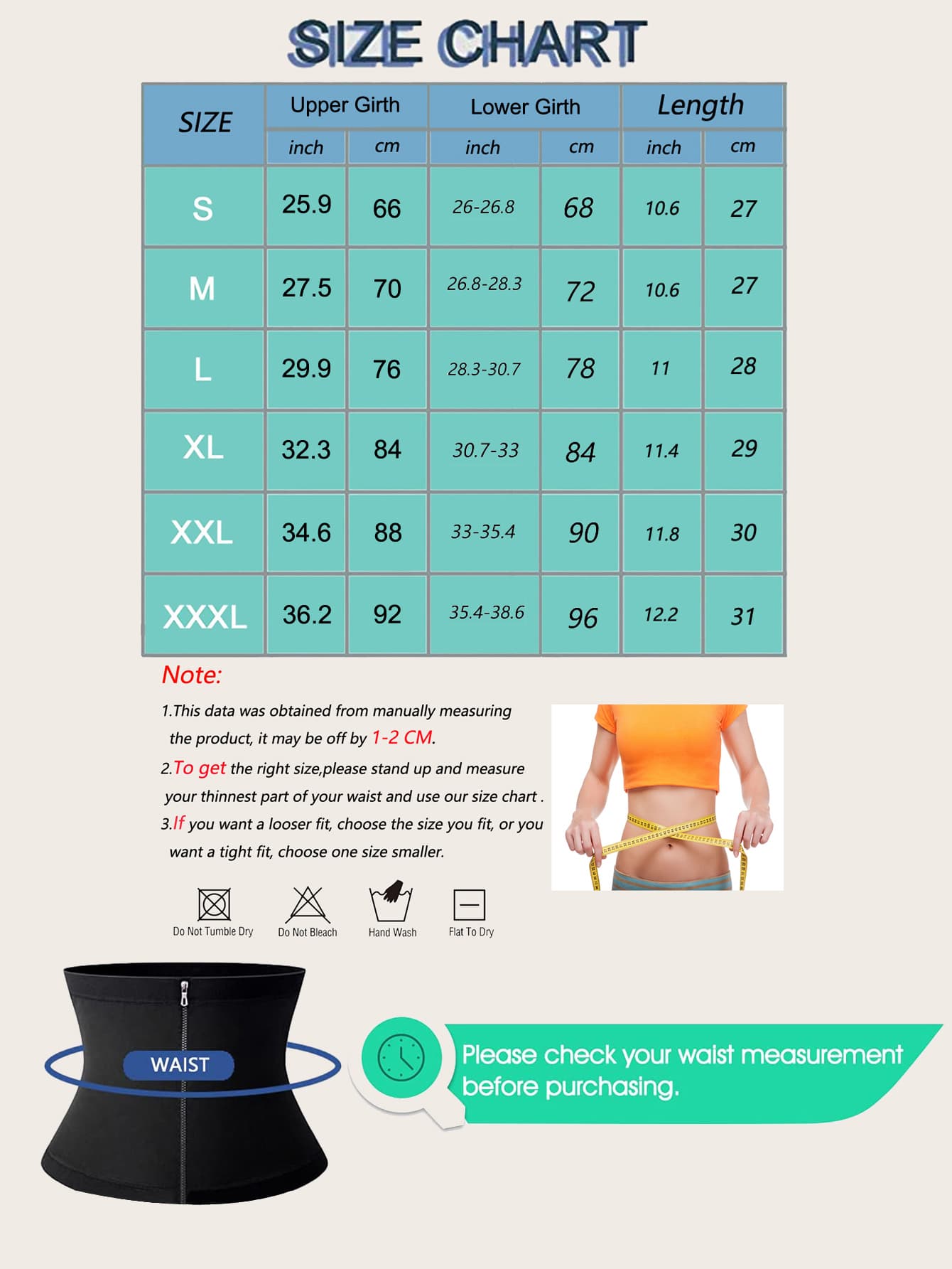 Women's Sports Outdoor Body Shaping Waist Belt Sauna Sweat Waist Belt Blue Body Shaping Waist Cincher Fitness Accessory Abdominal Compression Waist Belt Waist Band Abdominal Tightening Corset