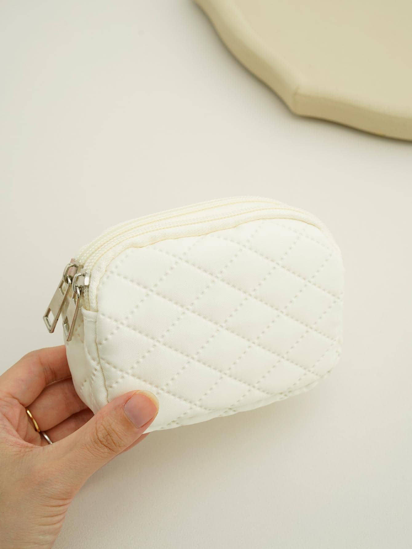 Women's Wallet, Small Wallet, Zipper Wallet, Birthday Gift, Mother's Gift, Daily Fashion Casual Quilted Detail, Men's, Student Supplies Storage Bag, Stationery, Teacher's Gift, Back To School Season