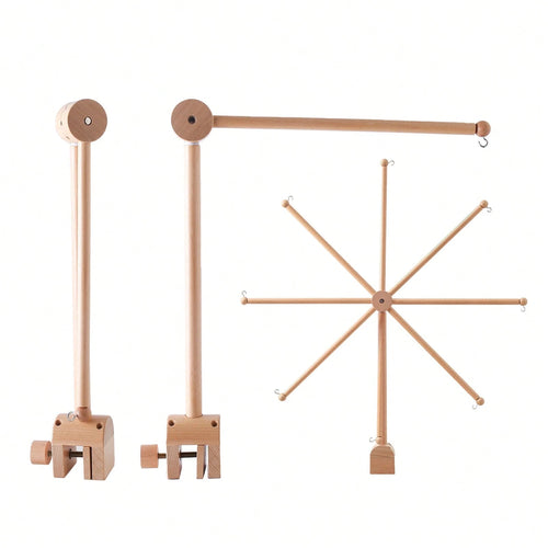 Wooden Wind Chime Bracket, Baby Crib Bell Accessory, Can Be Moved To Decorate Rooms, Multifunctional Bracket Can Be Matched With Bed Bells- Suitable For Room Decoration