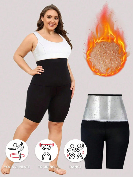Workout Sweat Sauna Shorts Black Spring Sports