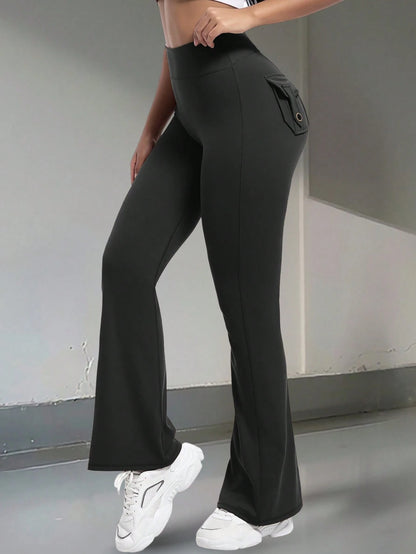 Y2K High Stretch Butt Lifting Cargo Pants, With Pockets Fall