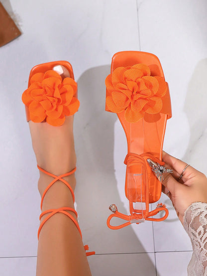 Zira Women's Flat Fur Shoes, Party Shoes, Roman Strappy Flat Sandals, Wedding Shoes, Fairy Style Elegant Cross Strap Sandals